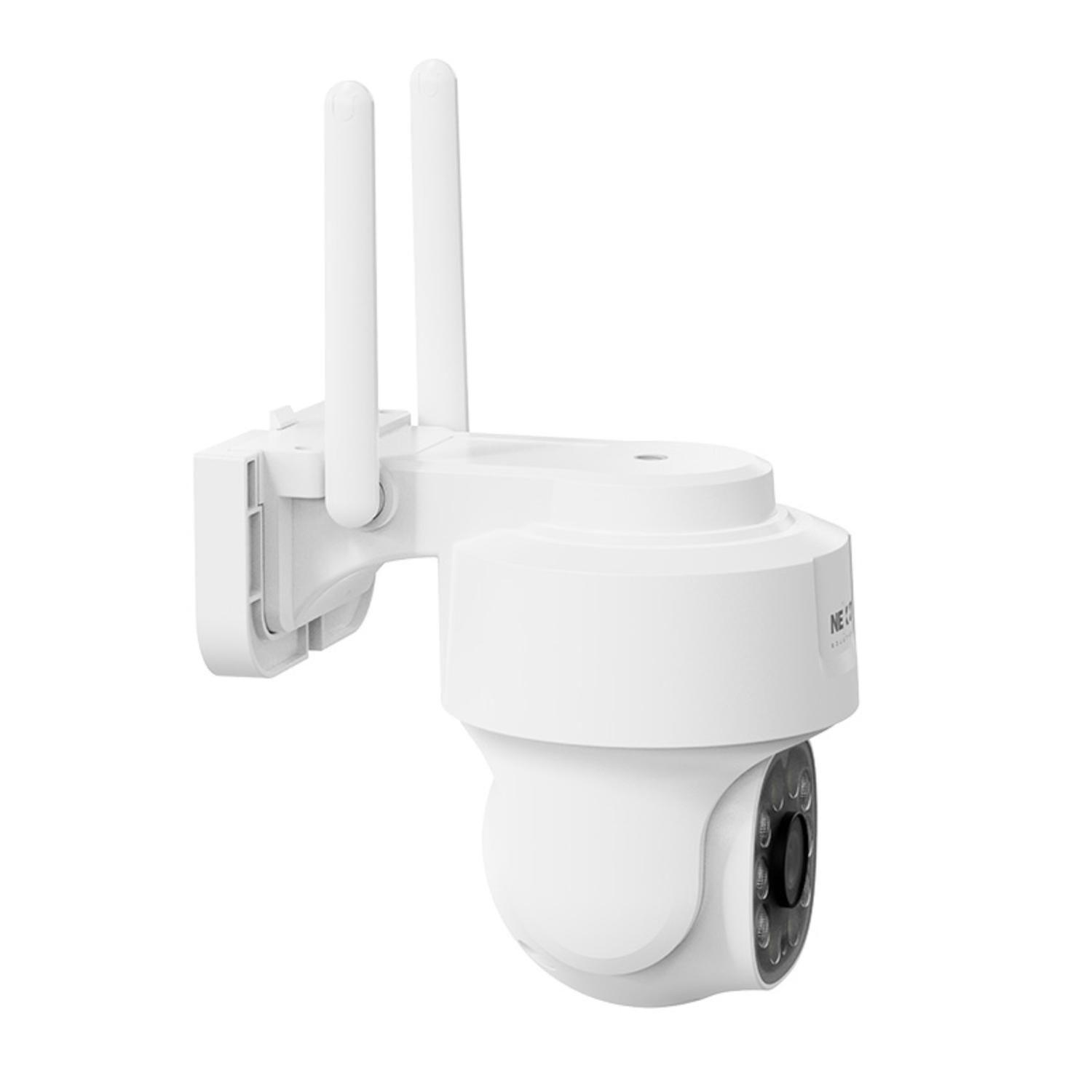 Cámara Wi-Fi exterior Nexxt PTZ 2K + Focos-3