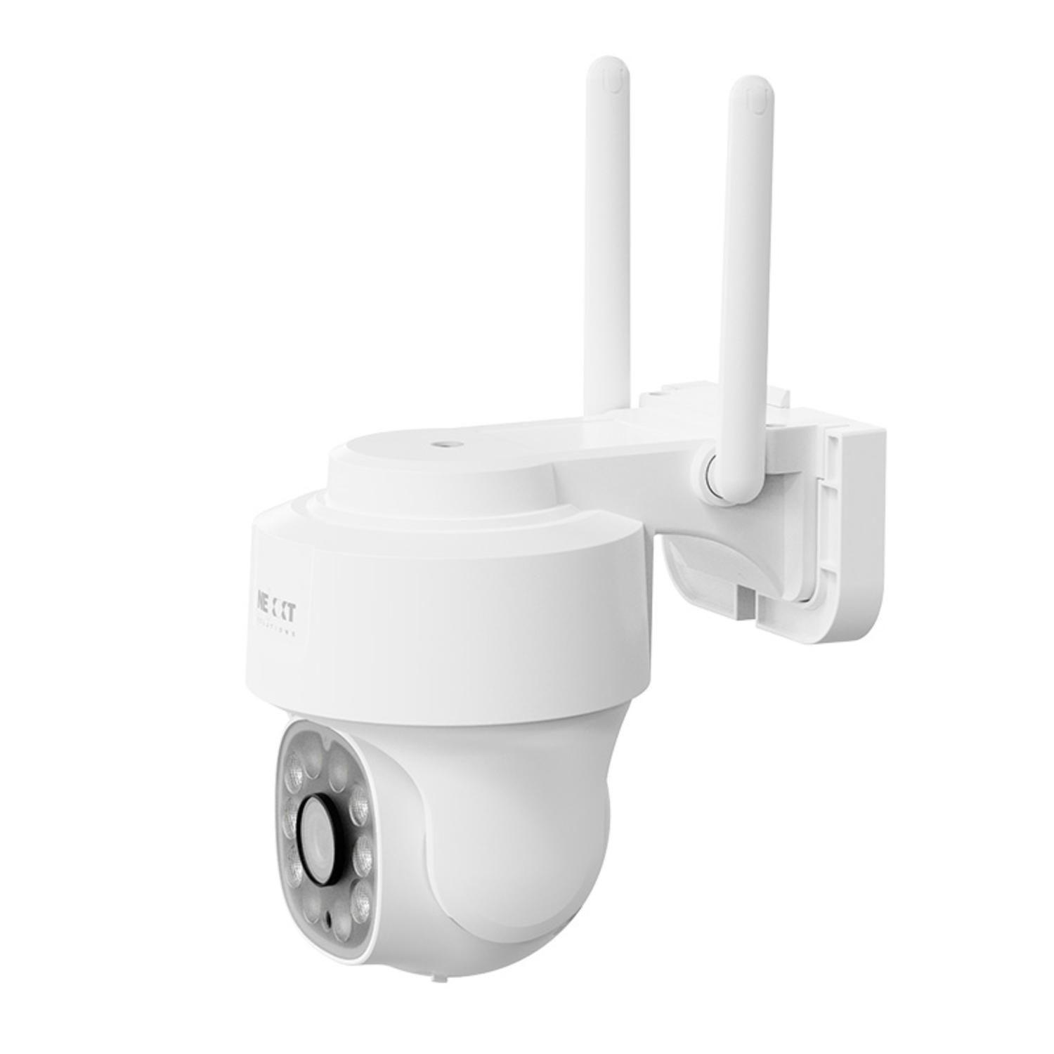 Cámara Wi-Fi exterior Nexxt PTZ 2K + Focos-4
