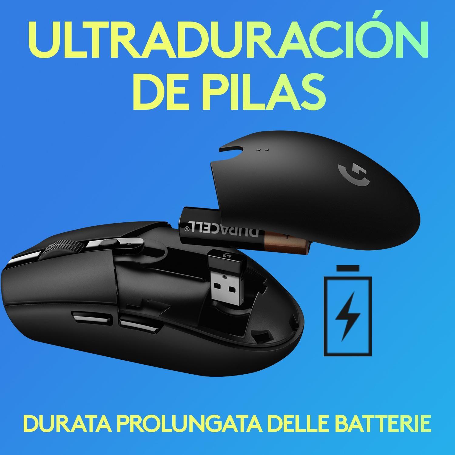 Mouse Gamer Inalambrico Logitech G305 Lightspeed Azul-3