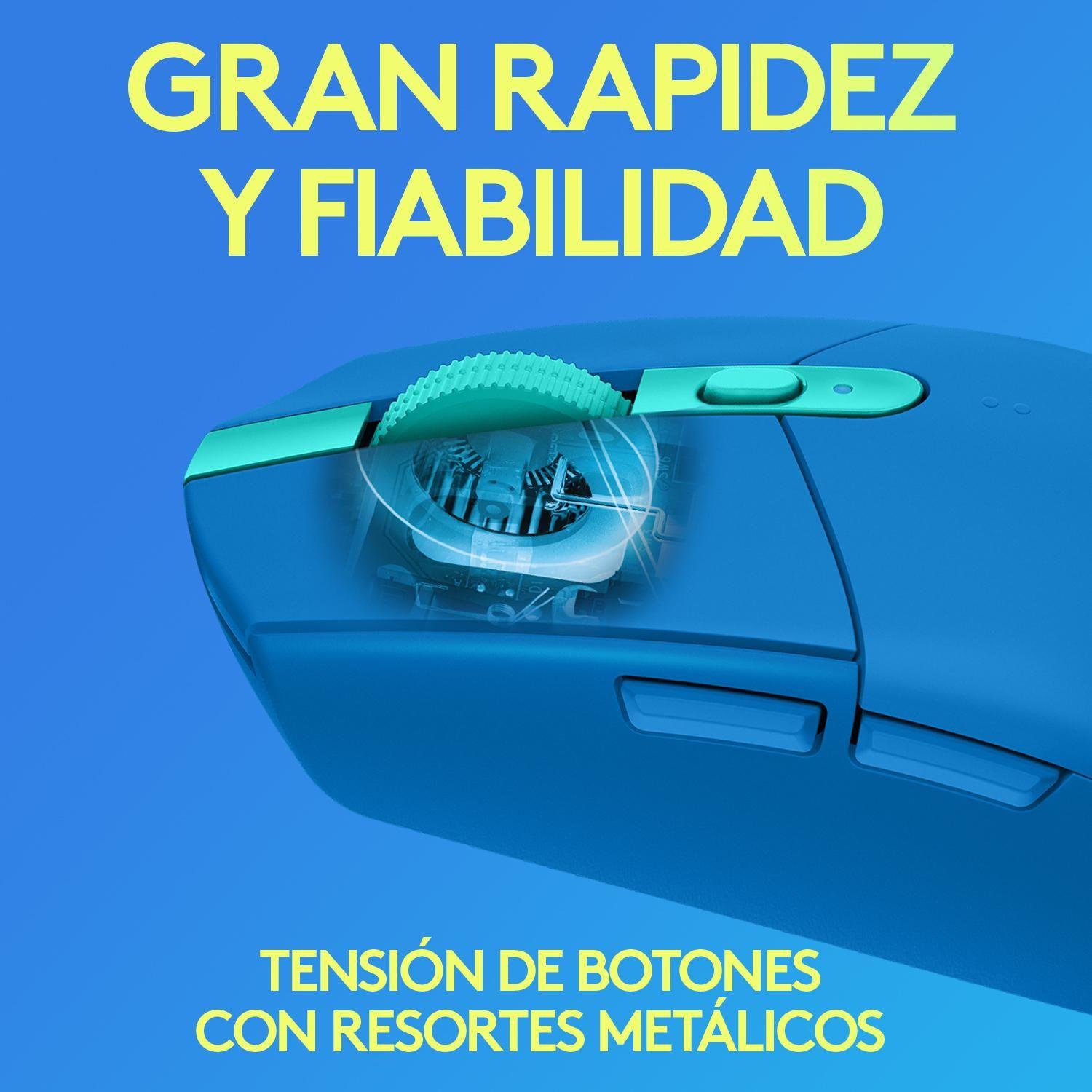 Mouse Gamer Inalambrico Logitech G305 Lightspeed Azul-6