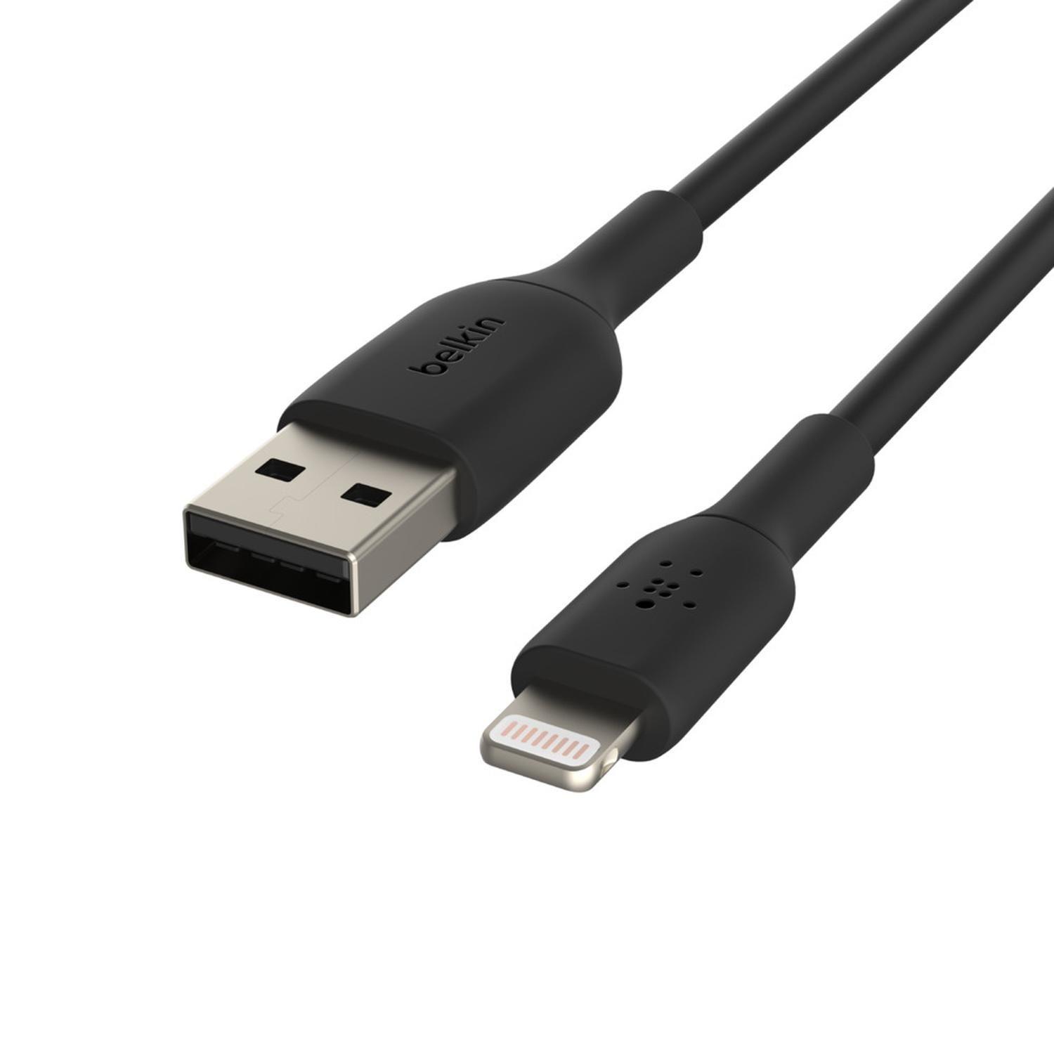 Cable Belkin Mixit Usb-a a Lightning 1M negro-2