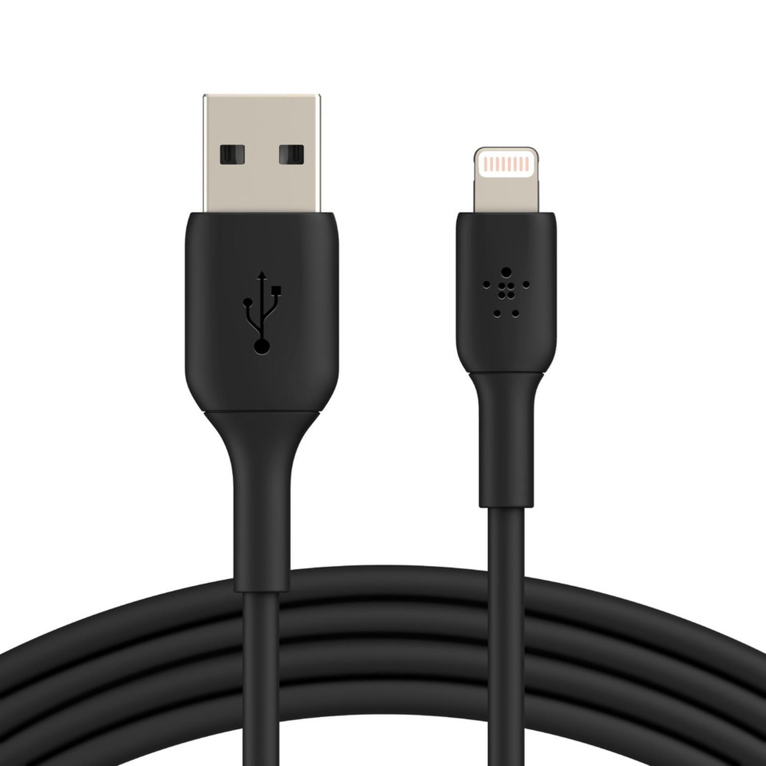 Cable Belkin Mixit Usb-a a Lightning 1M negro-0
