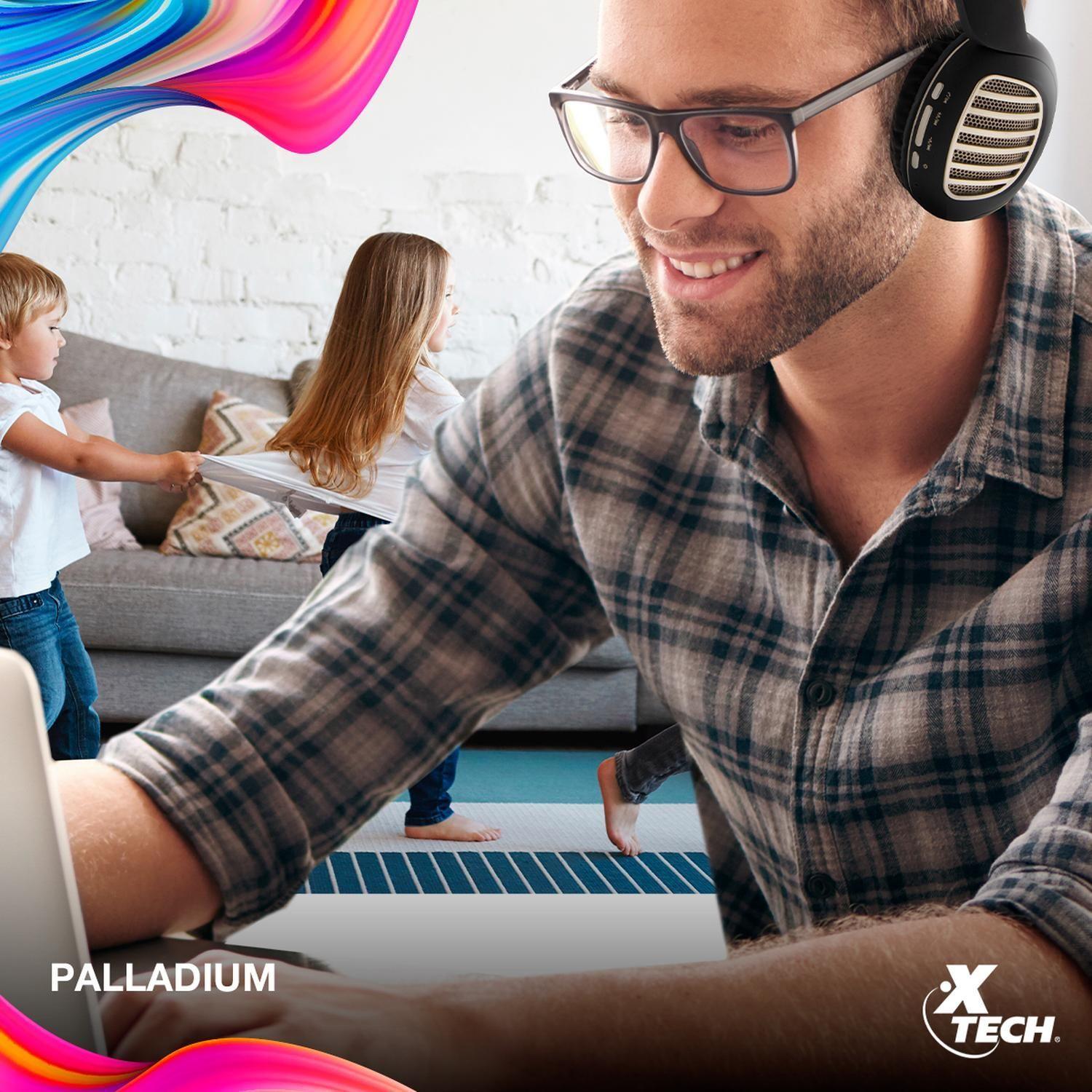 Audífonos Estéreo Con Micrófono Inalámbricos Xtech XTH-630 dorado-4