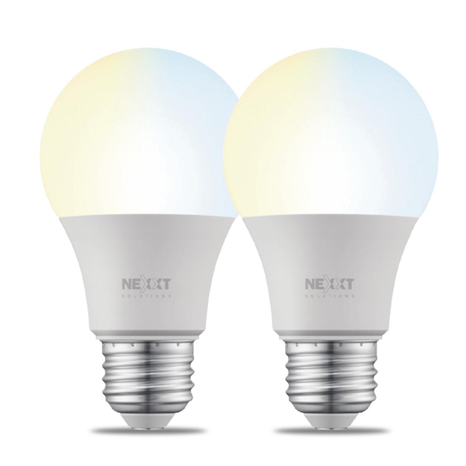 Kit de ampolletas inteligentes Nexxt Wi-Fi 220V Blancas-0