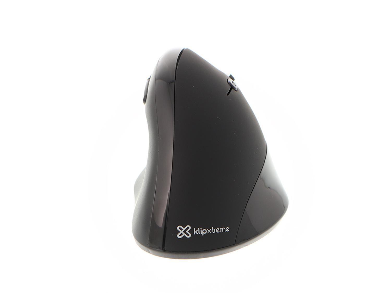 Mouse Inalámbrico Semi Vertical 1600dpi Klip Xtreme KMW-390-11