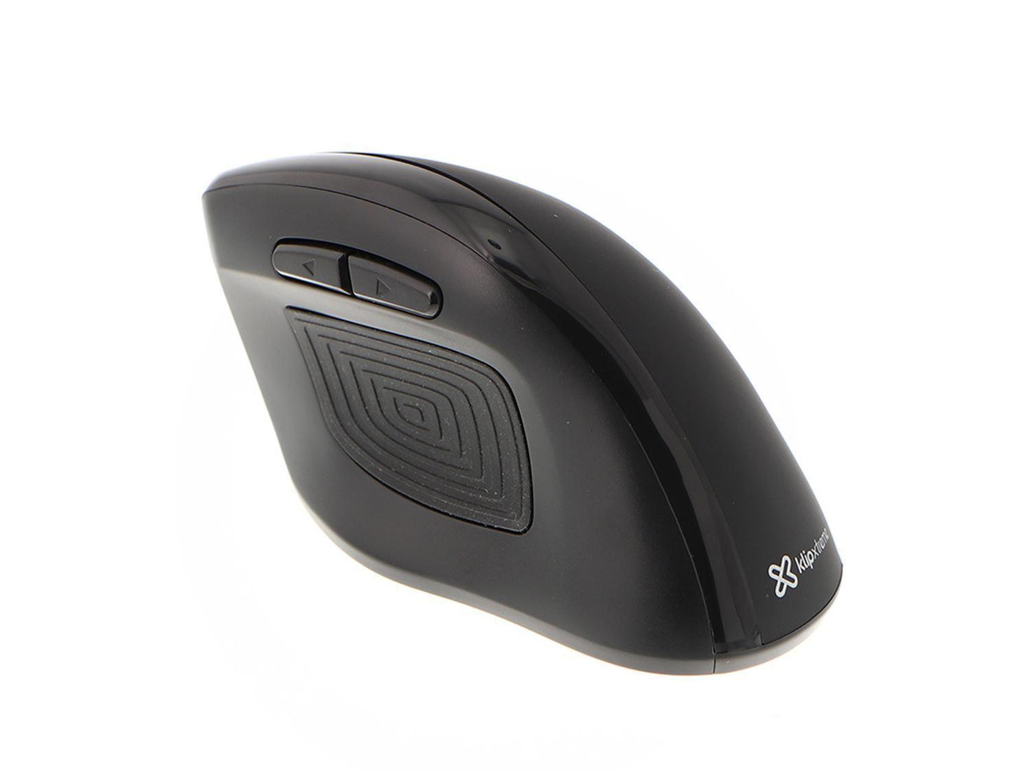 Mouse Inalámbrico Semi Vertical 1600dpi Klip Xtreme KMW-390-3