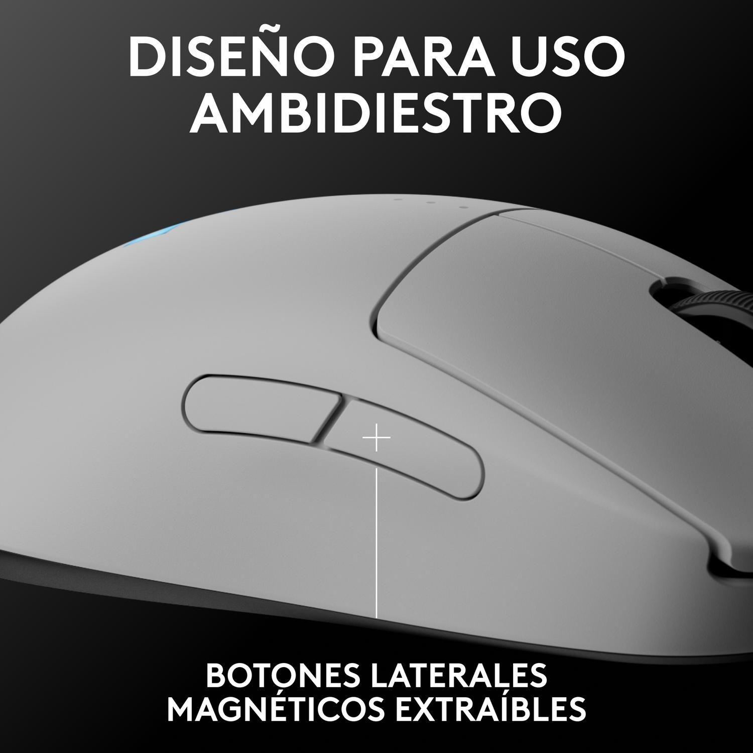 Mouse Gamer Inalambrico Logitech G PRO 2 Blanco-2