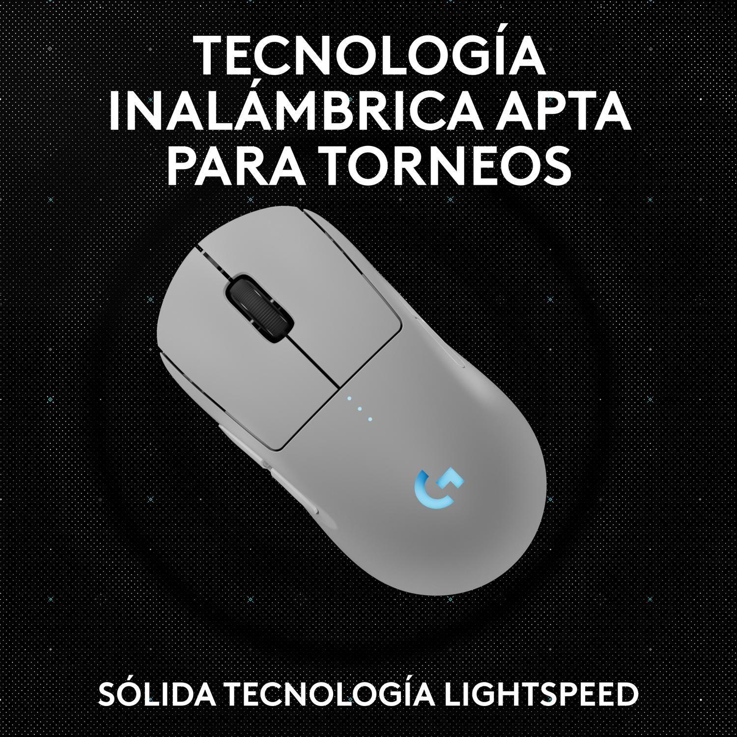 Mouse Gamer Inalambrico Logitech G PRO 2 Blanco-4