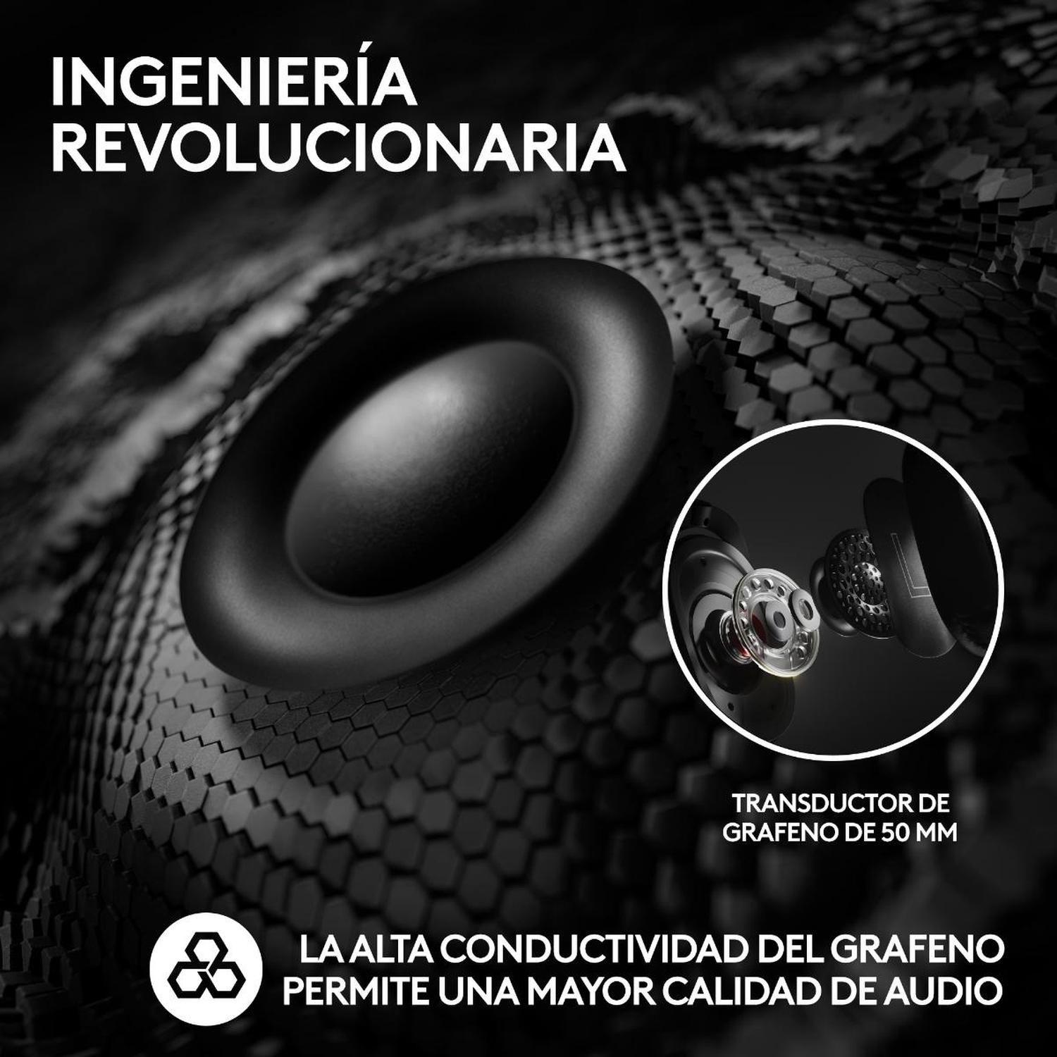 Audifono Gamer Inalambrico Logitech G PRO X 2 Lightspeed Blanco-3