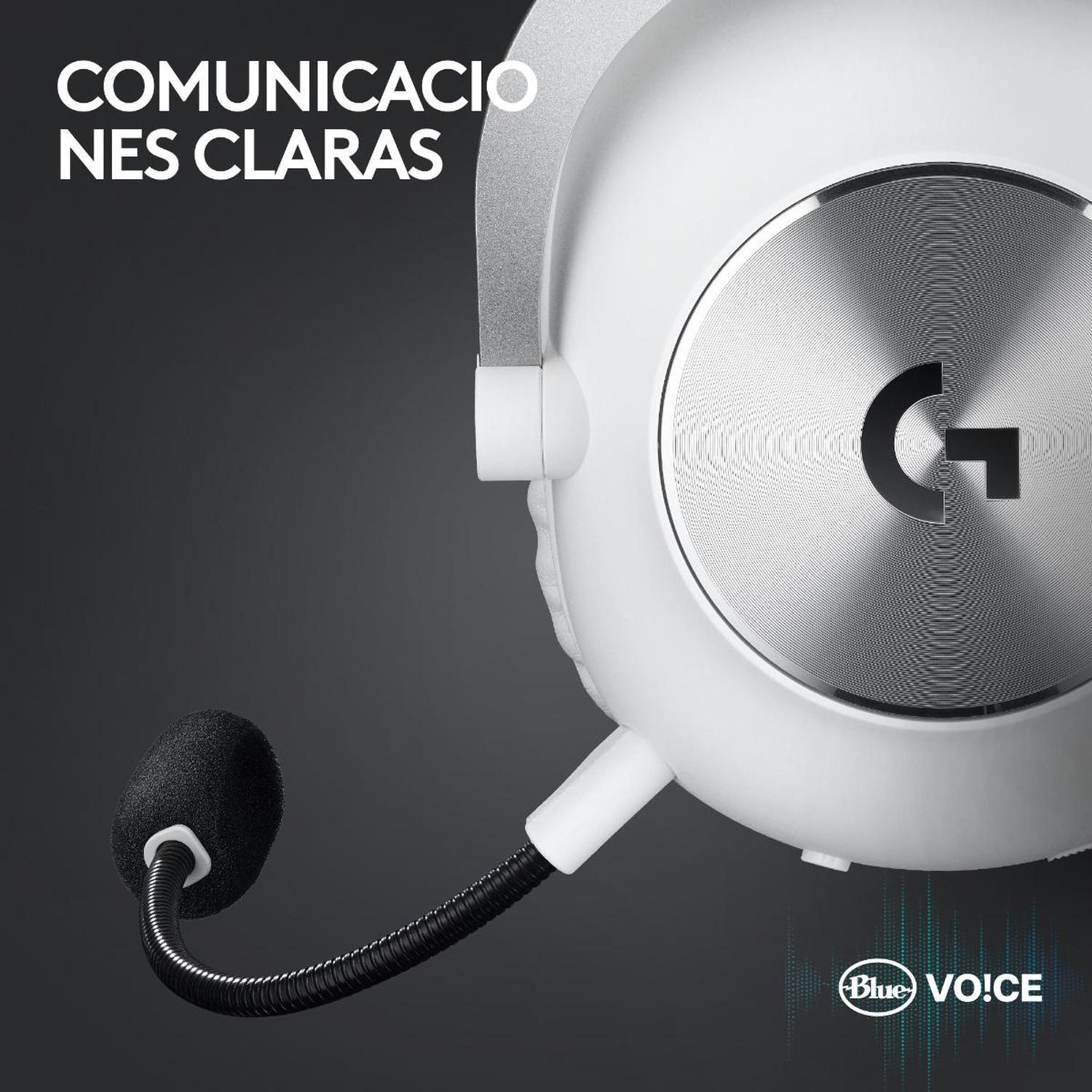 Audifono Gamer Inalambrico Logitech G PRO X 2 Lightspeed Blanco-6