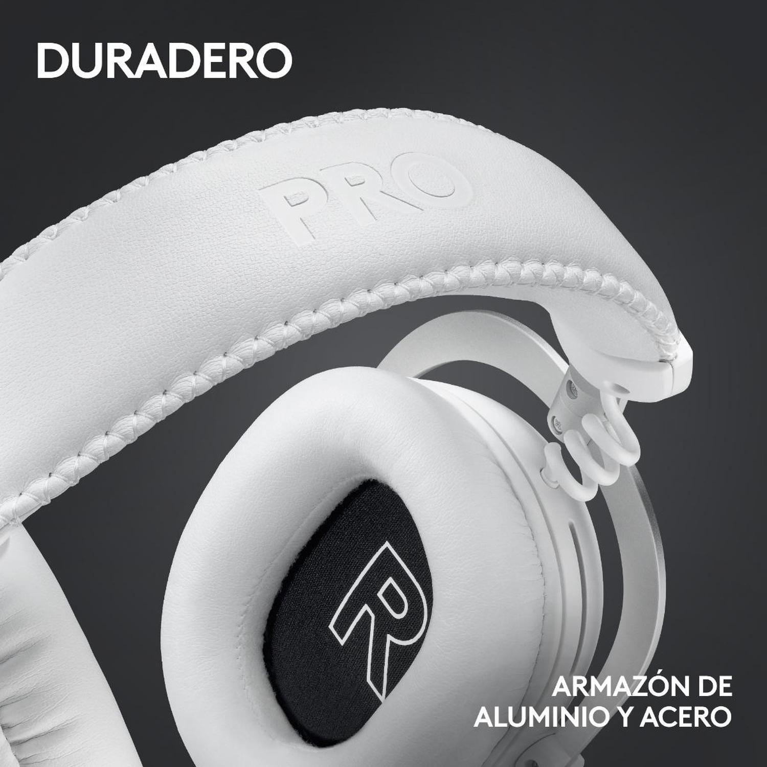 Audifono Gamer Inalambrico Logitech G PRO X 2 Lightspeed Blanco-8