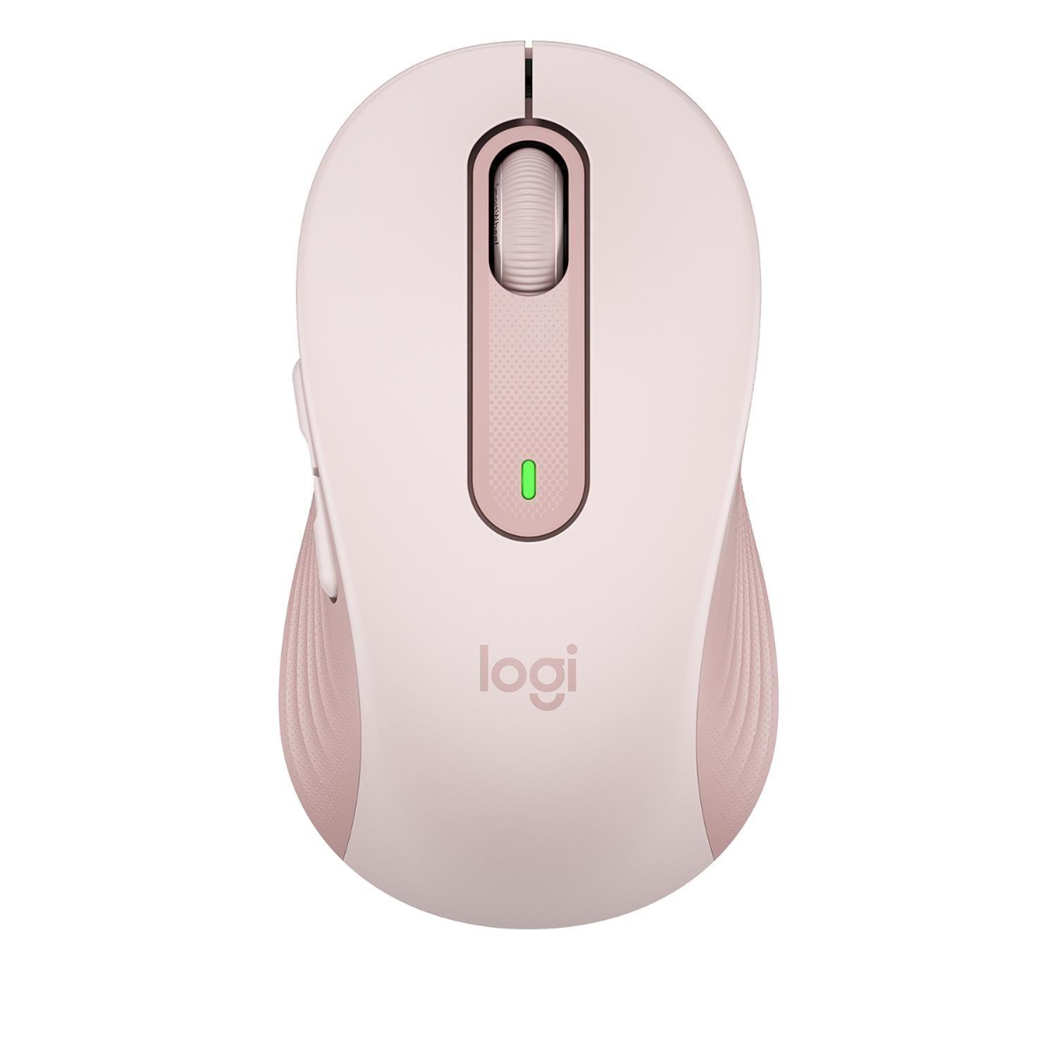 Mouse Inalambrico Logitech Signature M650 M Rosado-0