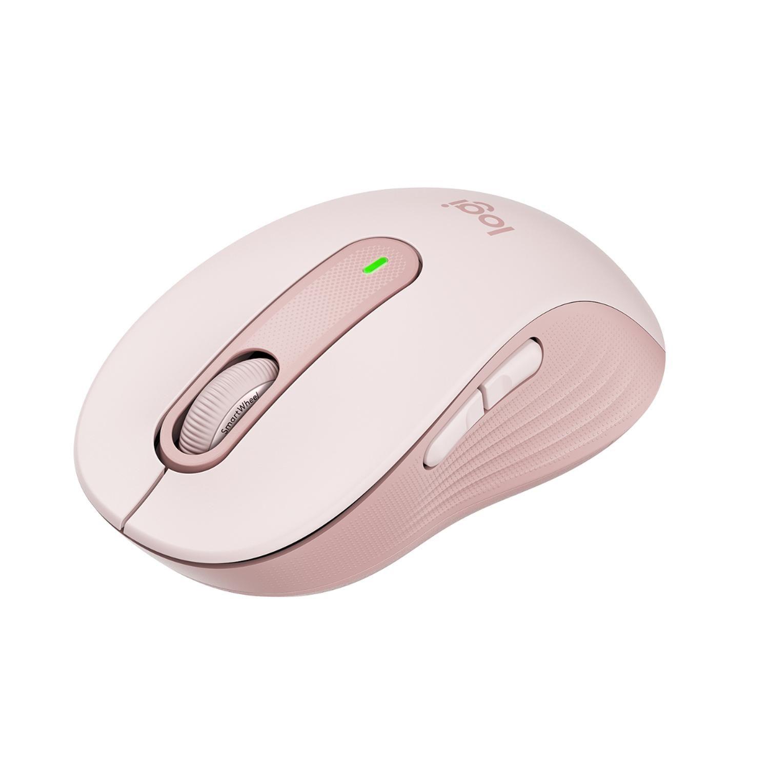 Mouse Inalambrico Logitech Signature M650 M Rosado-2