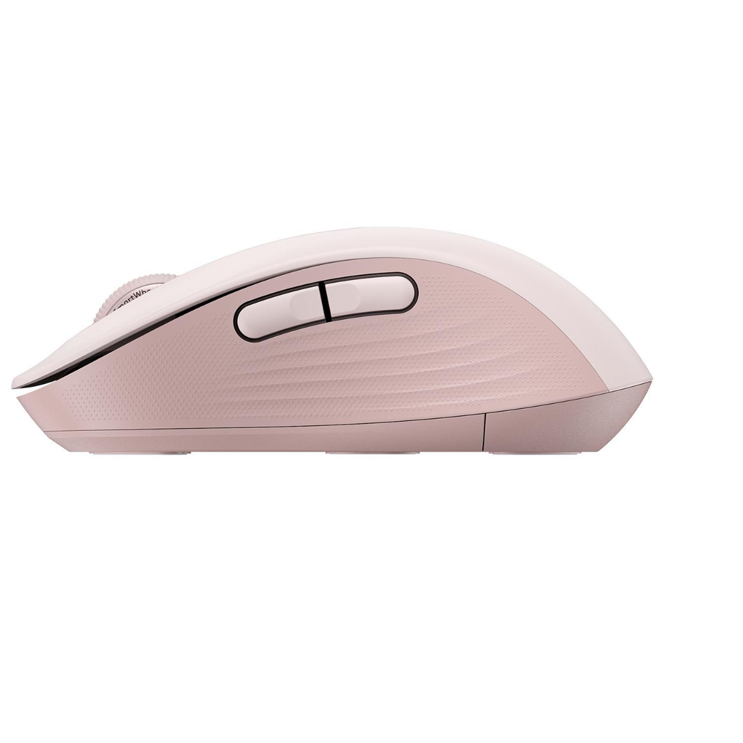 Mouse Inalambrico Logitech Signature M650 M Rosado-3