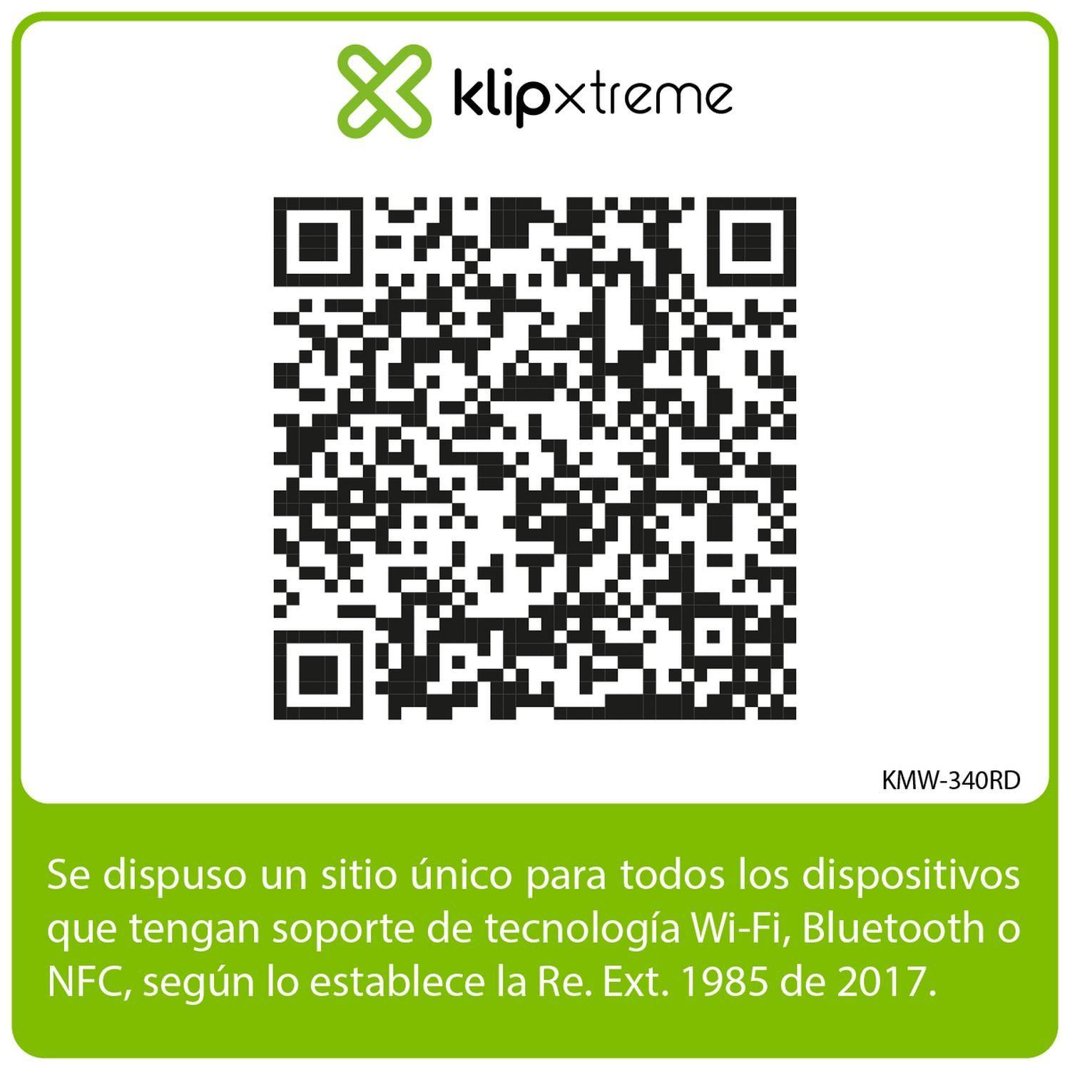 Mouse Inalámbrico Silence Click KlipXtreme KMW-400BL Azul-6