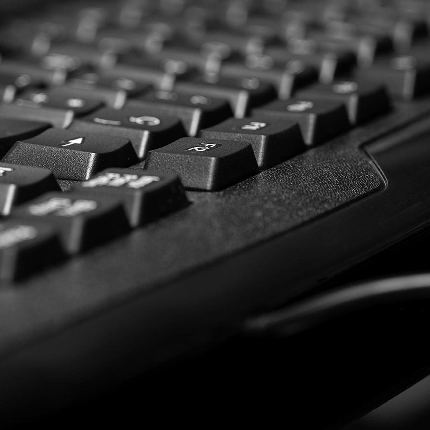 Teclado USB Español c/Pad Numerico KlipXtreme KKS-050S Negro-5