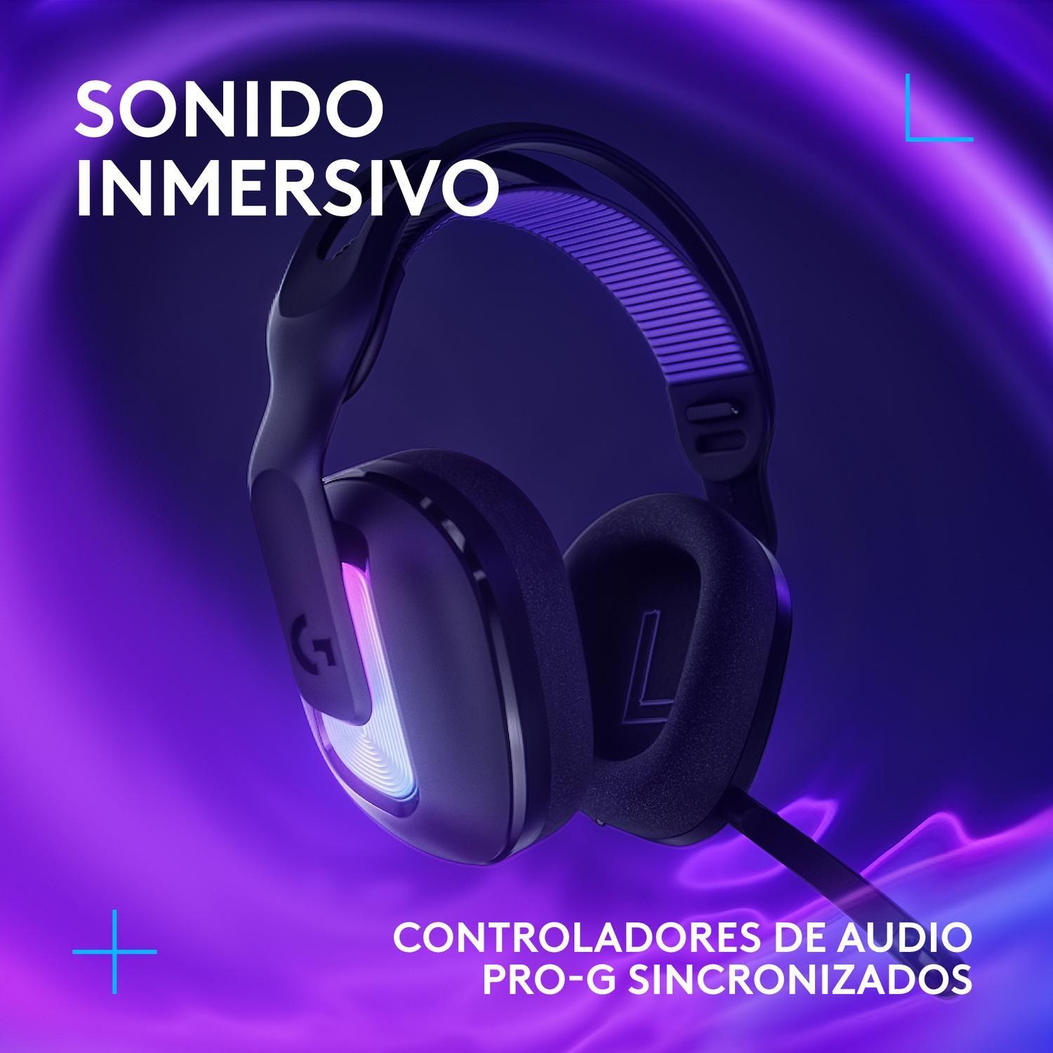 Audifono Gamer Inalambrico Logitech G522 Lightspeed Negro-3