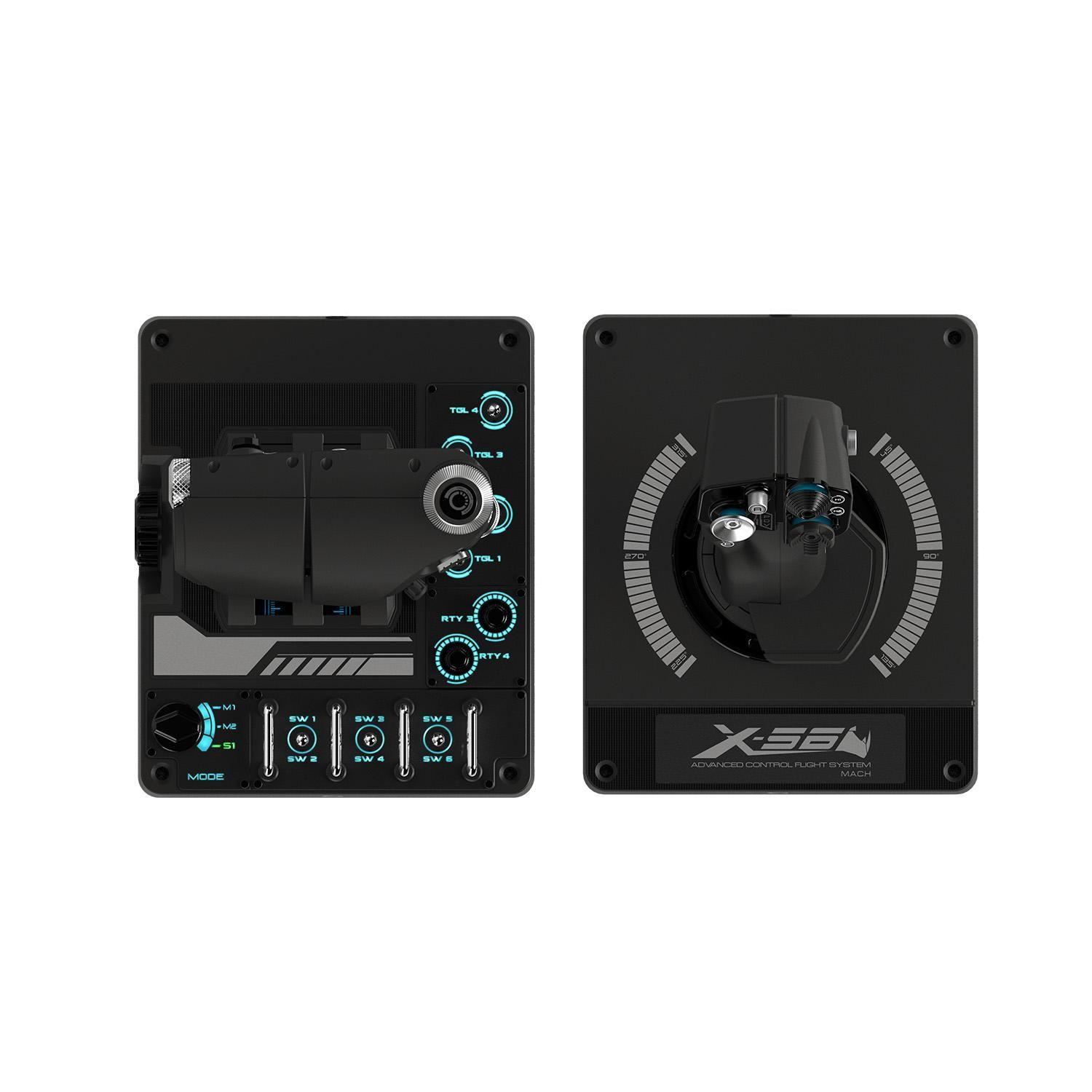 Sistema simulador de vuelo Logitech X56 HOTAS-2