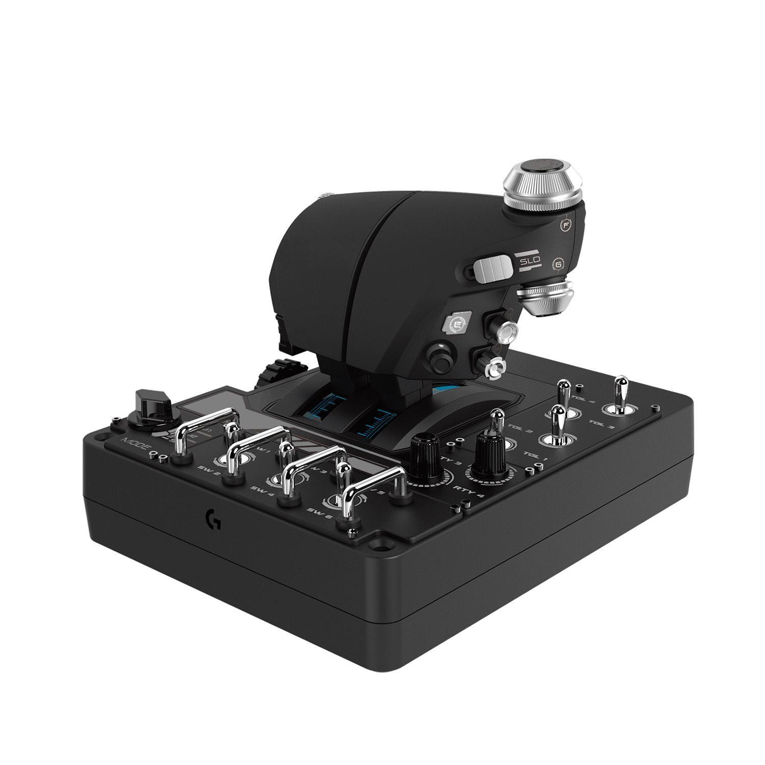 Sistema simulador de vuelo Logitech X56 HOTAS-3
