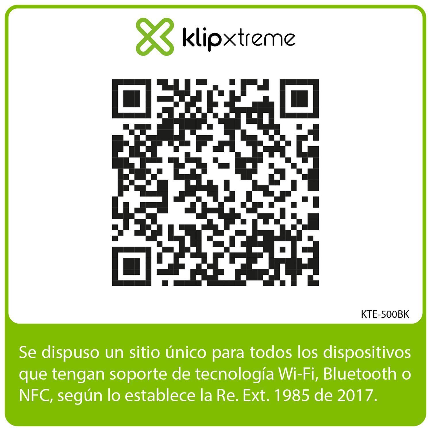 KlipXtreme Audifonos deportivos TWS aut 108 hrs KTE-500-6