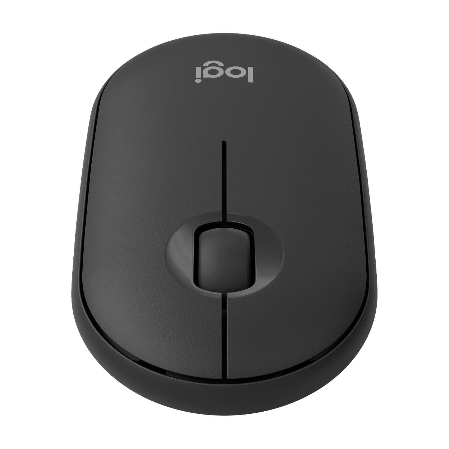 Mouse Bluetooth Logitech Pebble Mouse 2 M350s Grafito-3