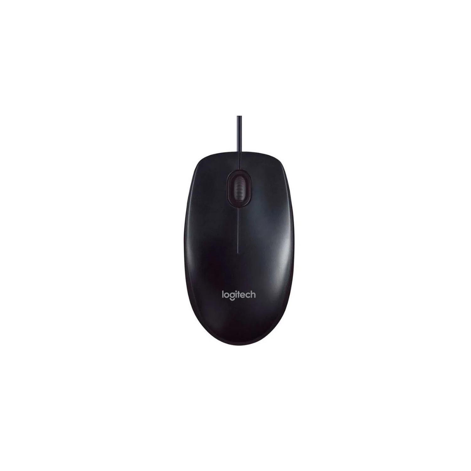 Mouse Logitech M90 Negro-4