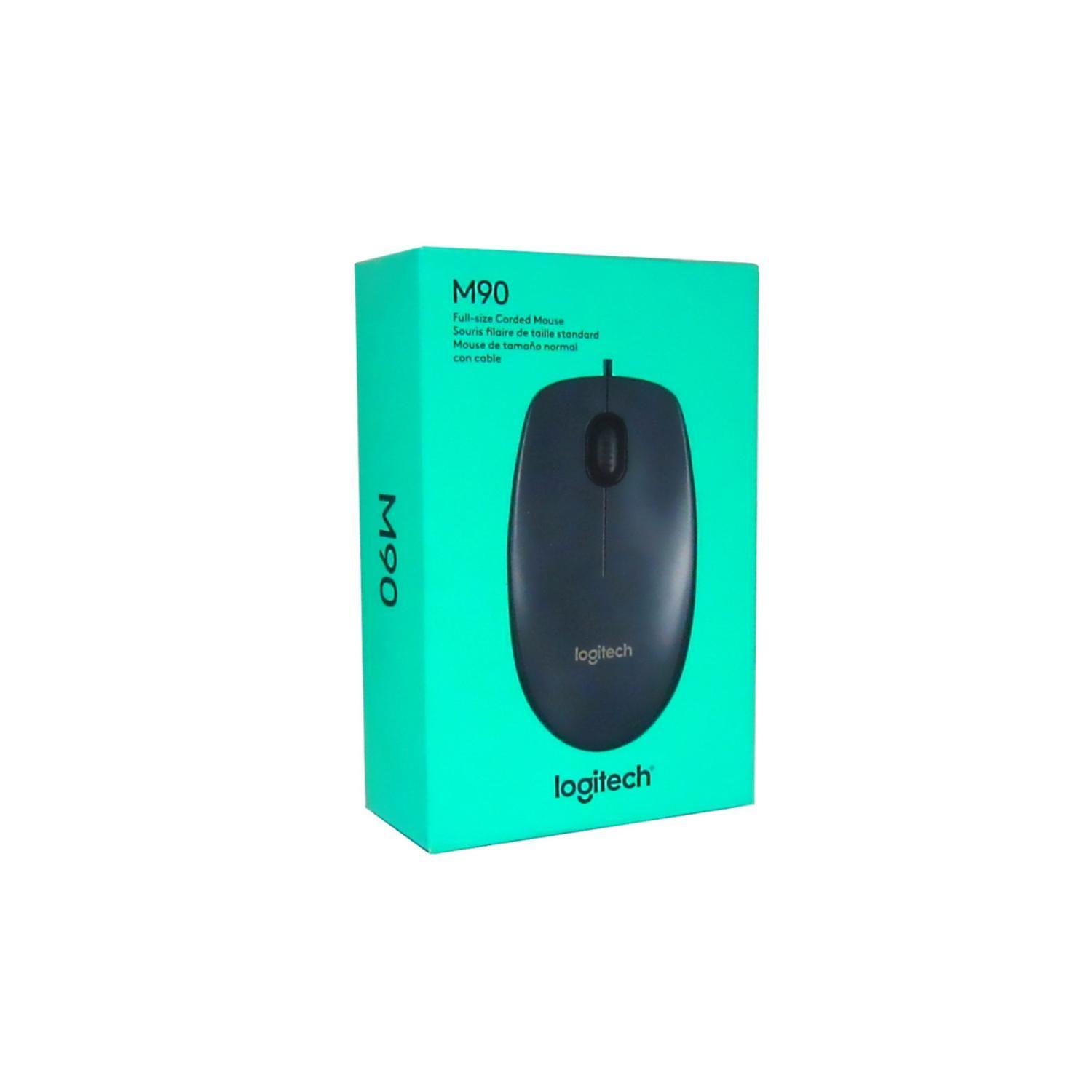 Mouse Logitech M90 Negro-7
