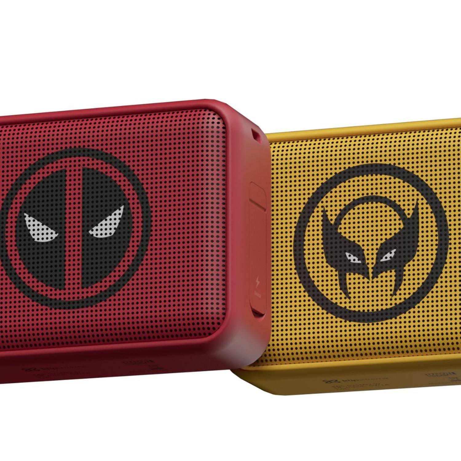 Pack 2x Parlante Bluetooth Portátil Klip Xtreme Nitro Wolverine y Deadpool KBS-025MD-2PK-2