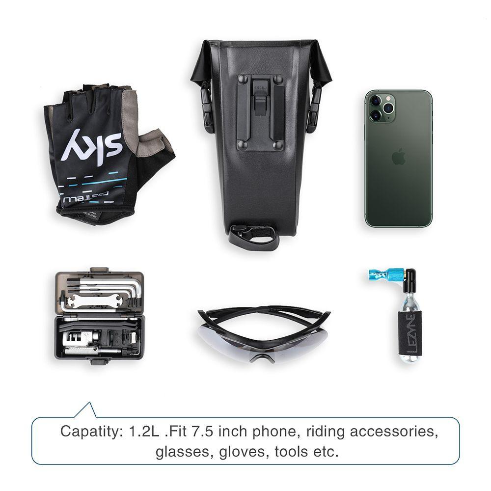 Bolso bajo sillín impermeable-14