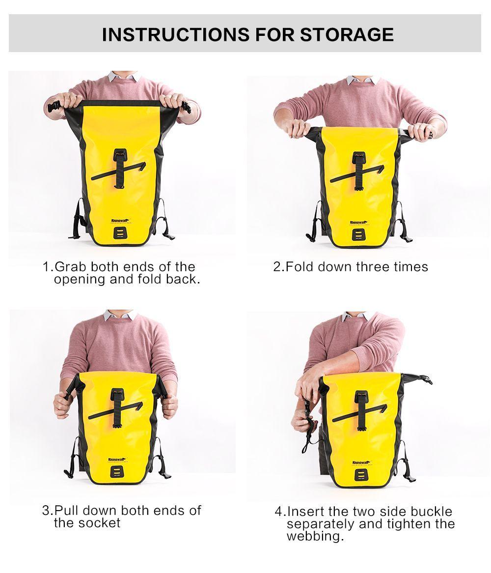 Alforja impermeable 27L-2