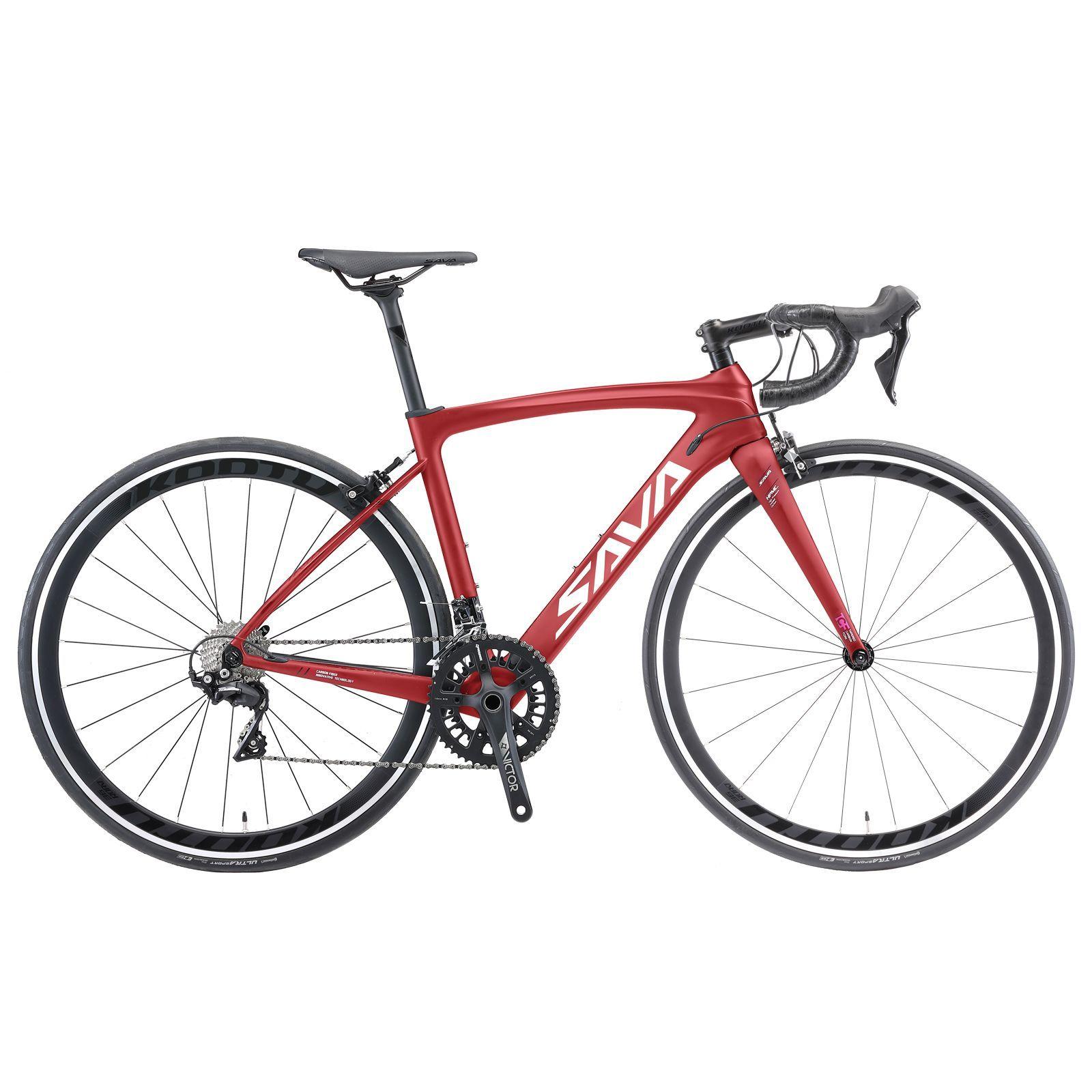 Bicicleta Ruta Sava Triumph 3.0 Carbono Red 52-0