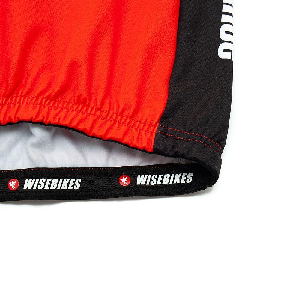 Chaquetilla tricota térmica para Ciclismo Red WB-6