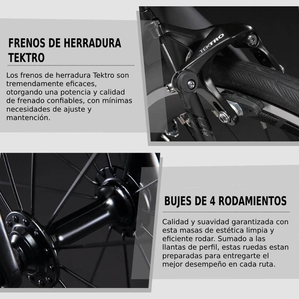 Bicicleta Ruta Sava Triumph 3.0 Carbono Red 50-5