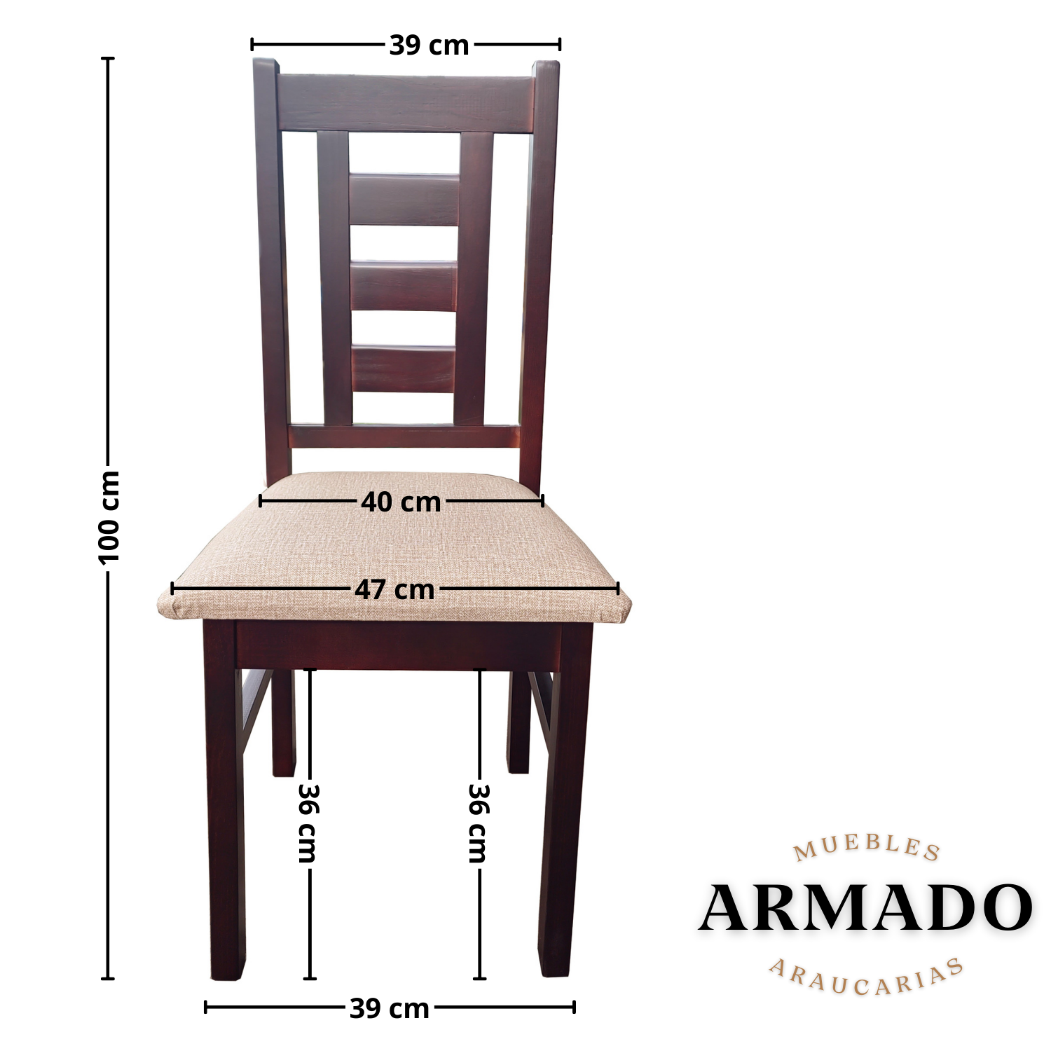 Juego de Comedor New Barcelona 8 Sillas Mesa Rectangular -5