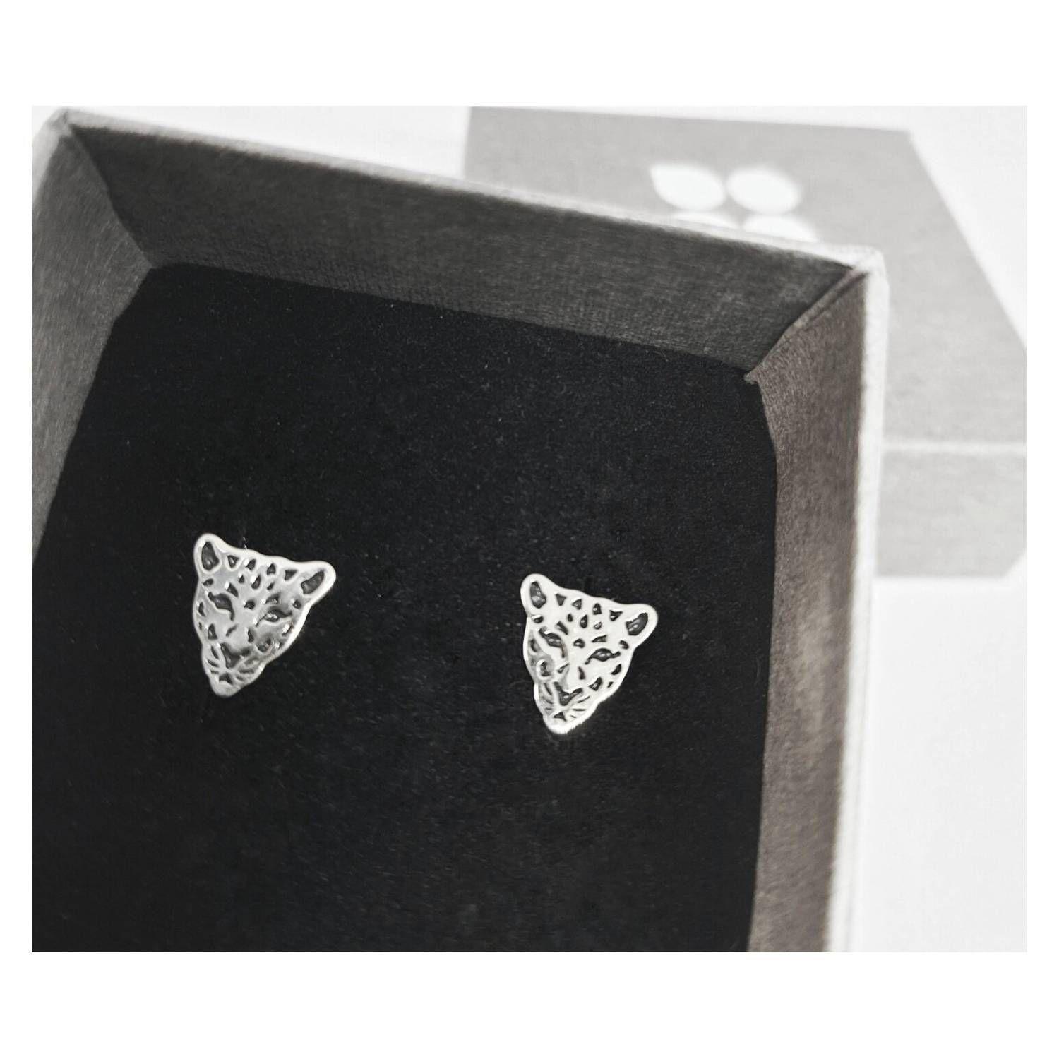 Aros Leopardo - Plata 925-1