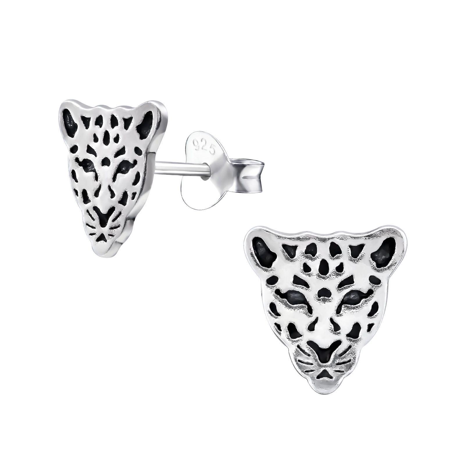 Aros Leopardo - Plata 925-0