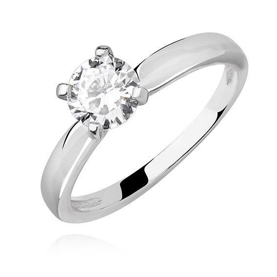 Anillo Clásico - Plata 925 Circonio - Talla 16-0