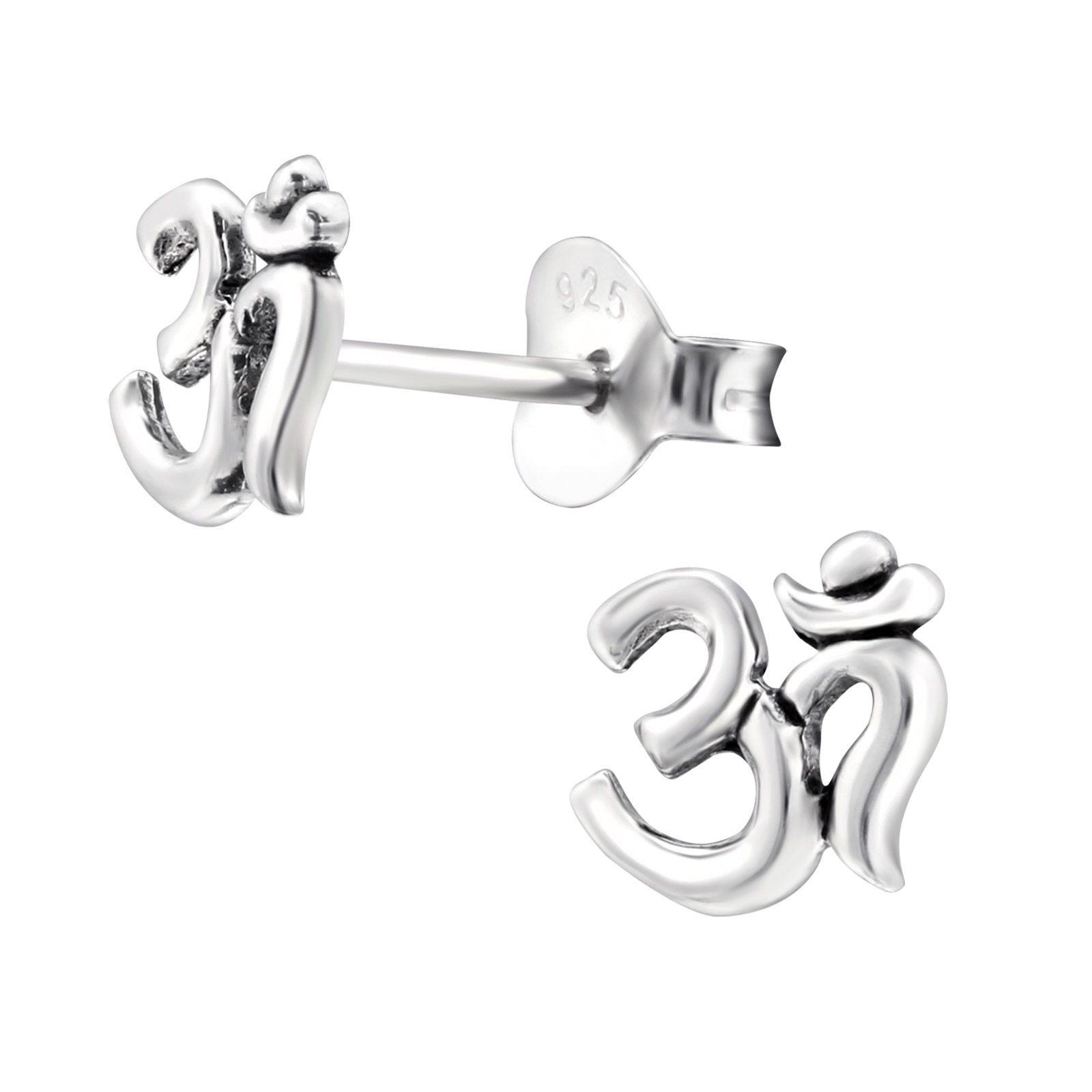 Aros Símbolo OM - Plata 925-0