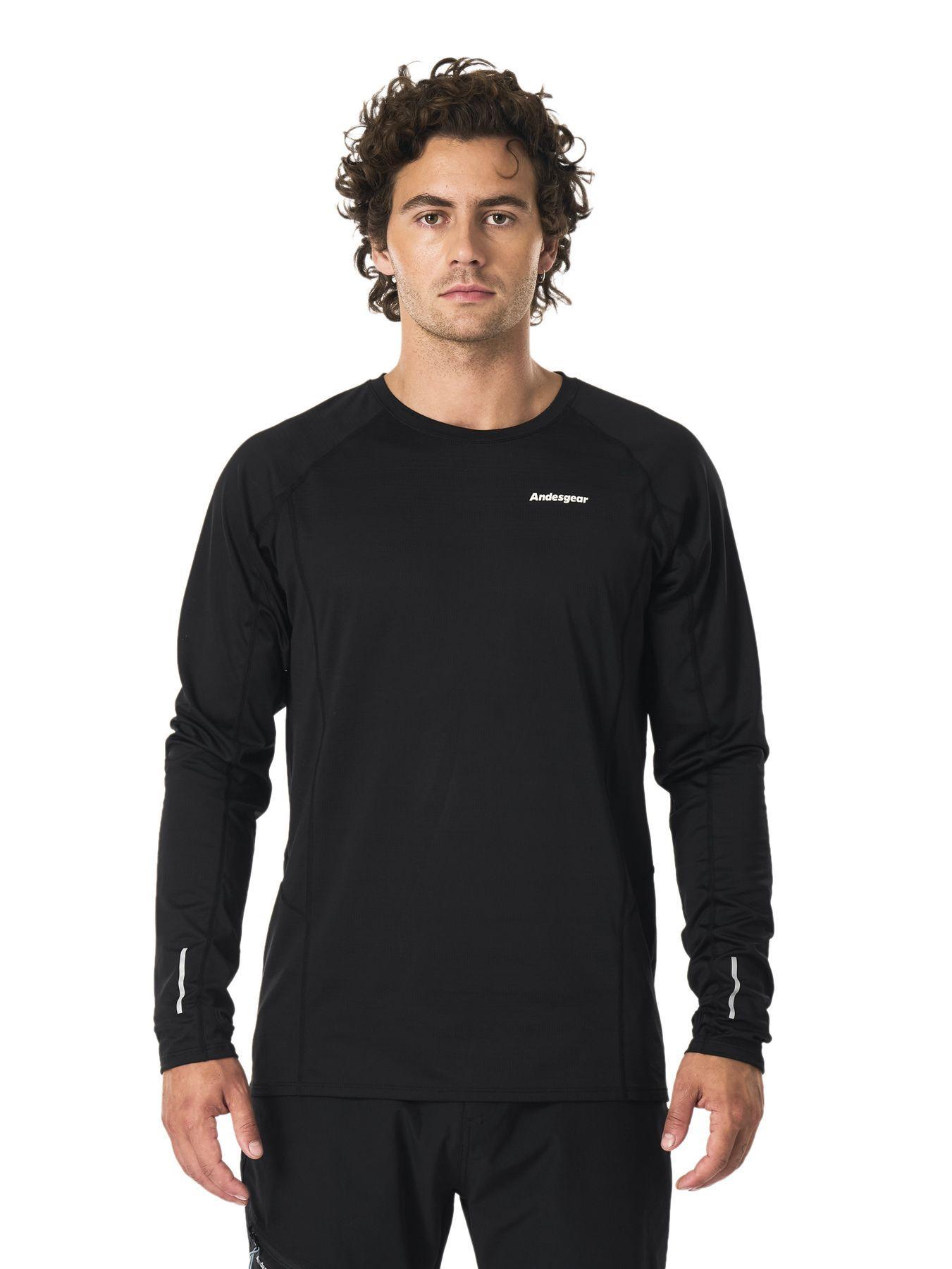 Polera Andesgear Hombre Vizcachas Negro I26-0