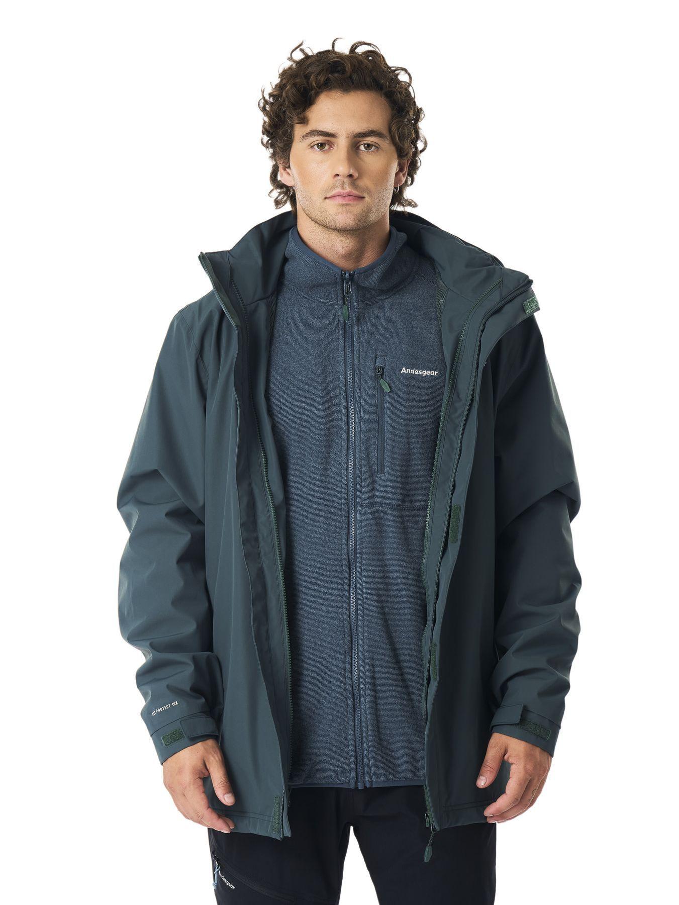 Chaquetas Andesgear Hombre Cochamo Verde-4