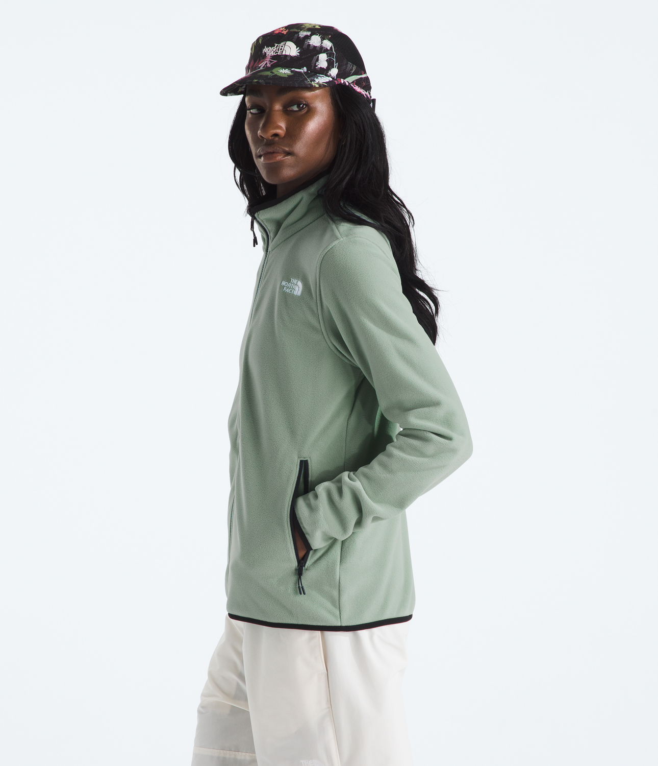 Polar Glacier Fleece Jacket Mujer Verde Claro-6