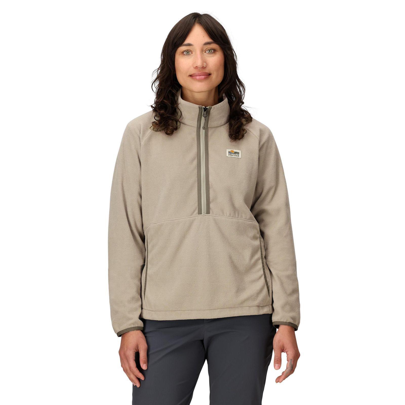 Polar Marmot Mujer Upward Pullover Gris-0