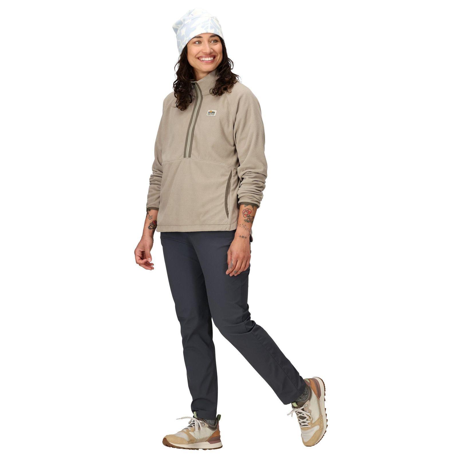 Polar Marmot Mujer Upward Pullover Gris-2