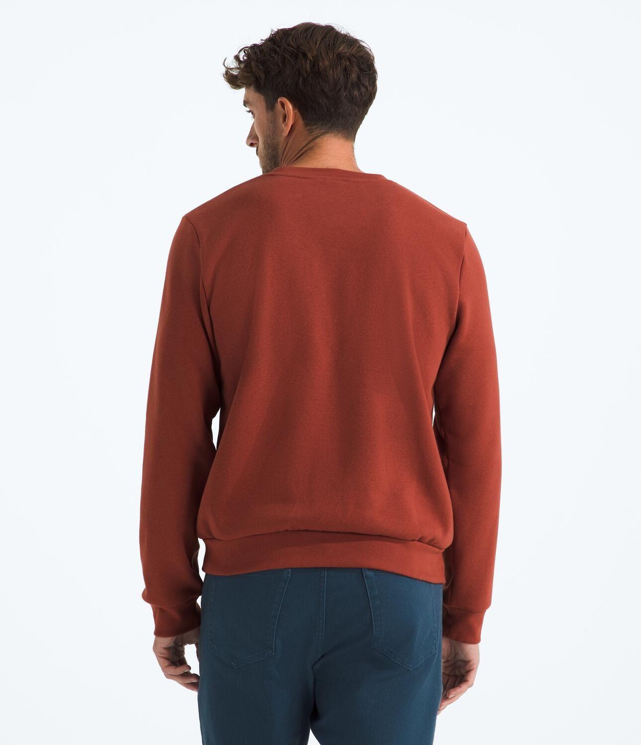 Poleron Evo Simple Dome Crew Hombre Rojo-2