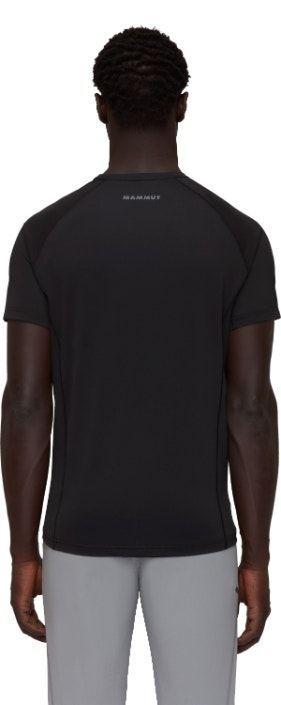 Polera Mammut Hombre Selun Fl T-Shirt Logo Negro-1