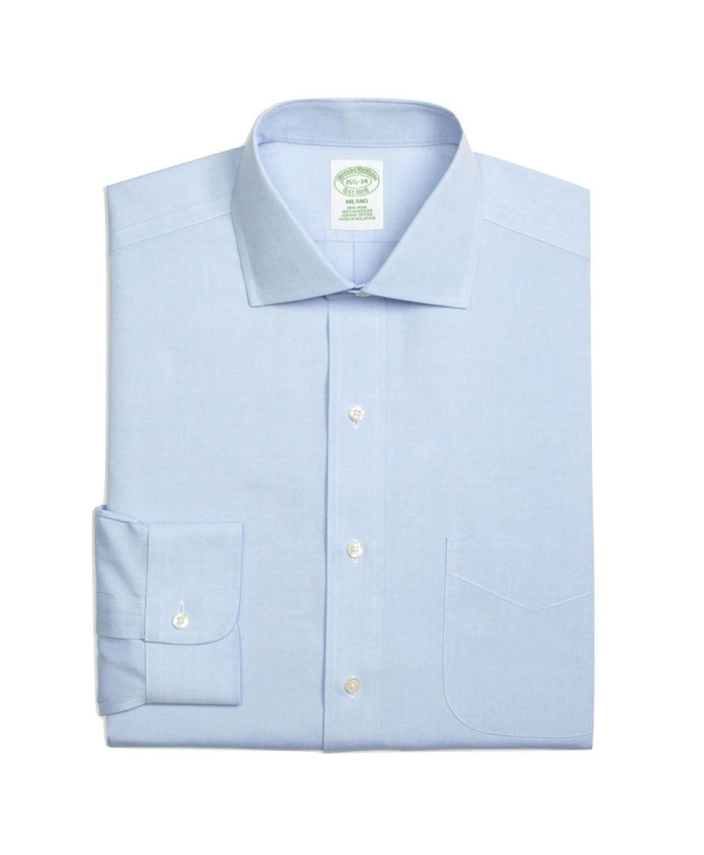 Camisa Milano Fit Non-Iron Celeste-3