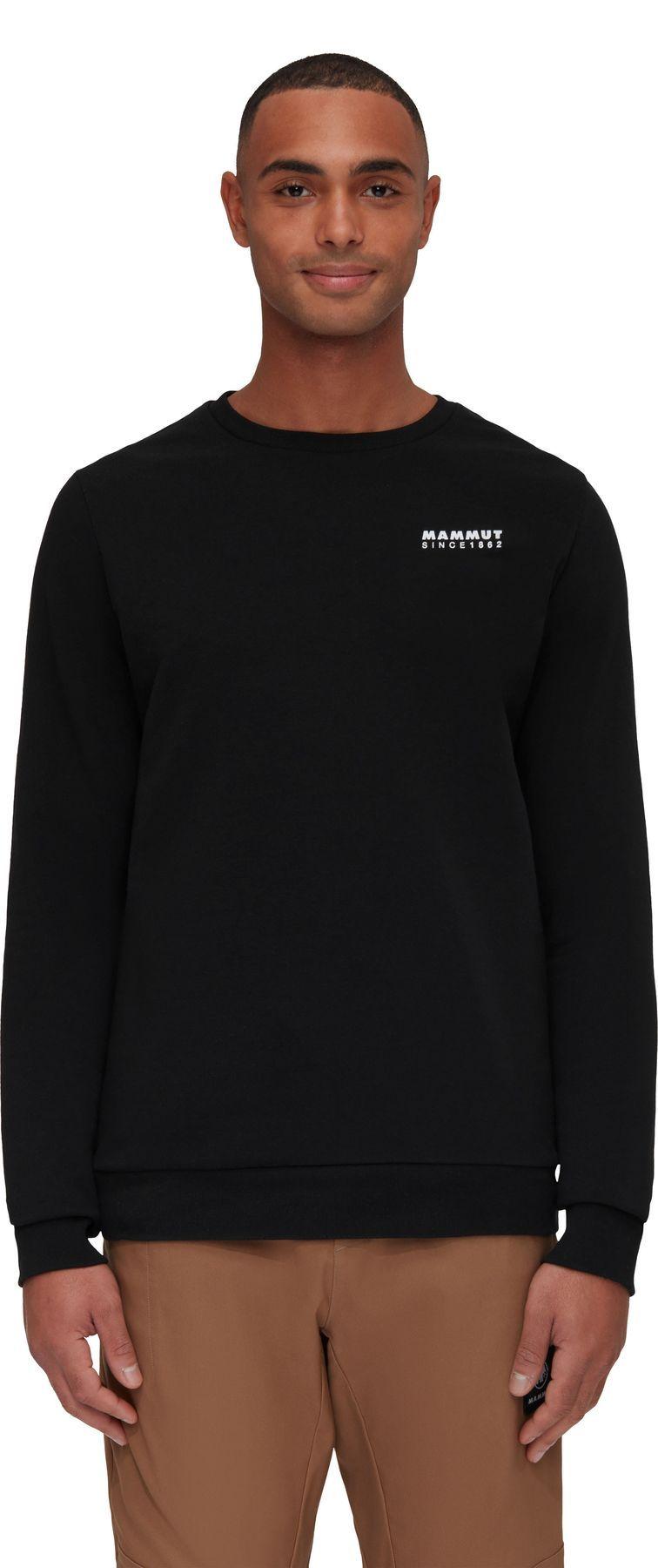 Poleron Mammut Hombre Core Ml Crew Neck 1862 Negro-0