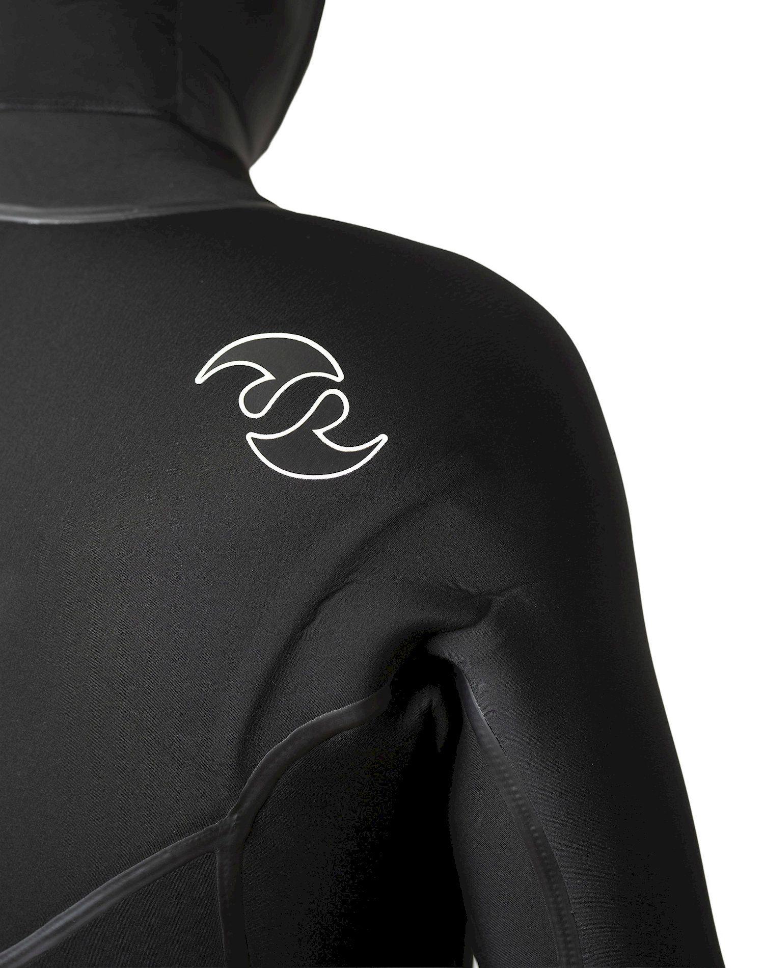 Traje de Surf Stoked Hombre G6 5/4/3 Hood Negro-7
