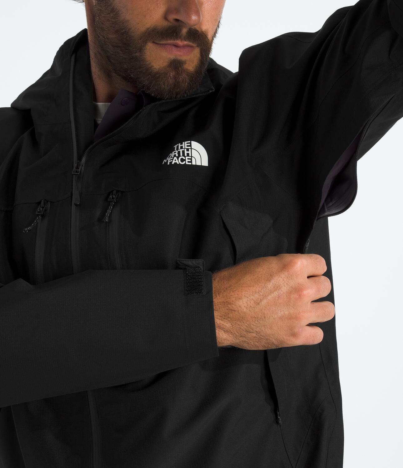 Chaqueta Impermeable Valley View Hombre Negro-4