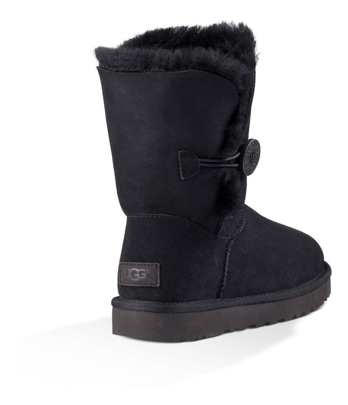 Botas UGG Mujer Bailey Button Ii Negro-3